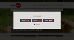 Desktop Screenshot of organicdenmark.com
